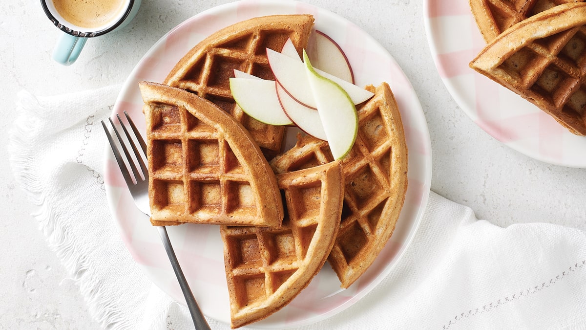 Spiced Waffles Canadian Living