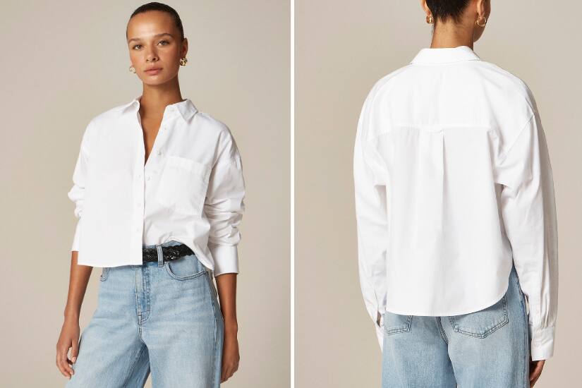 These Cropped Button-Down Shirts Will Upgrade Your Staple Wardrobe ...