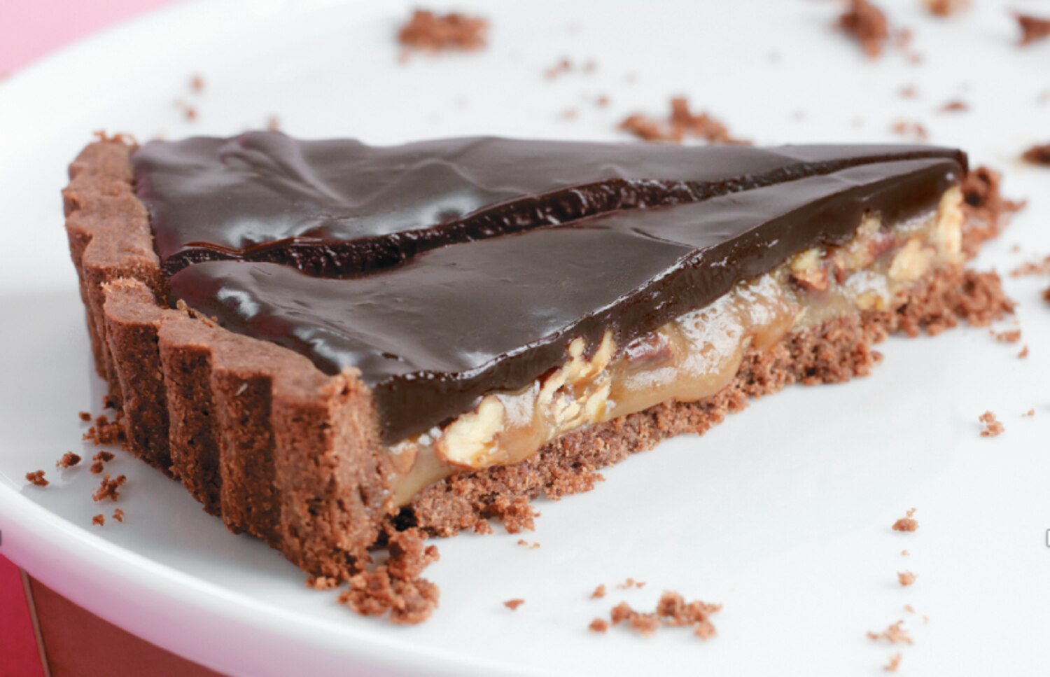 Chocolate Toffee Pecan Tart | Canadian Living