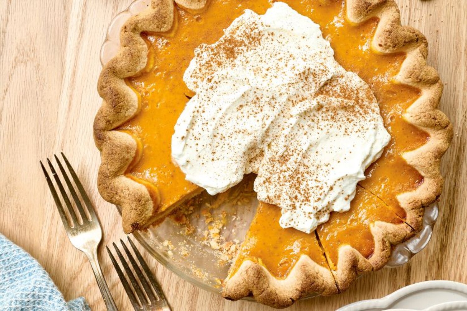 Walnut Crust Pumpkin Pie | Canadian Living