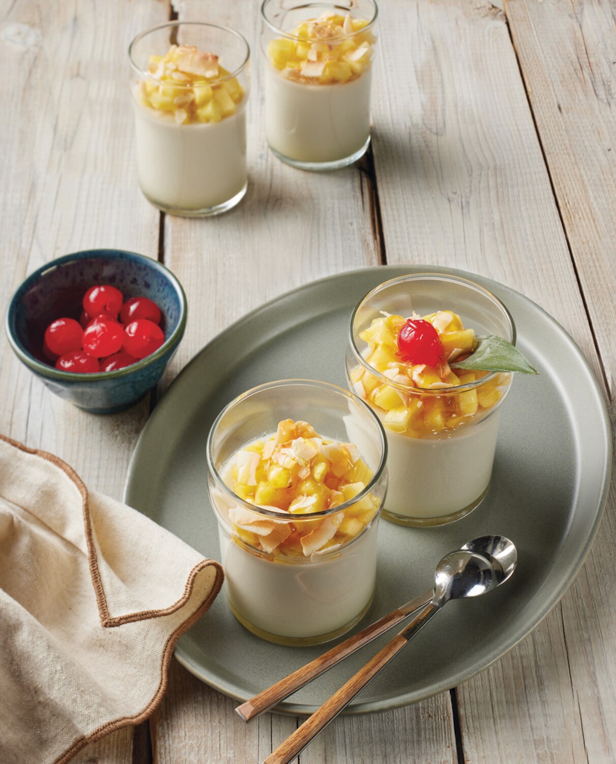 Piña Colada-Style Panna Cotta | Canadian Living