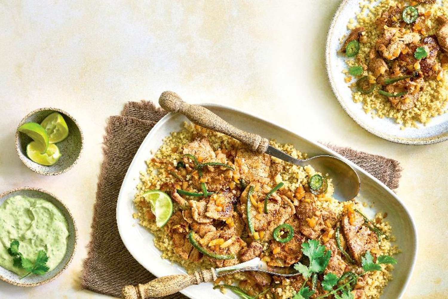 Pork Tenderloin With Cilantro & Avocado Crema | Canadian Living