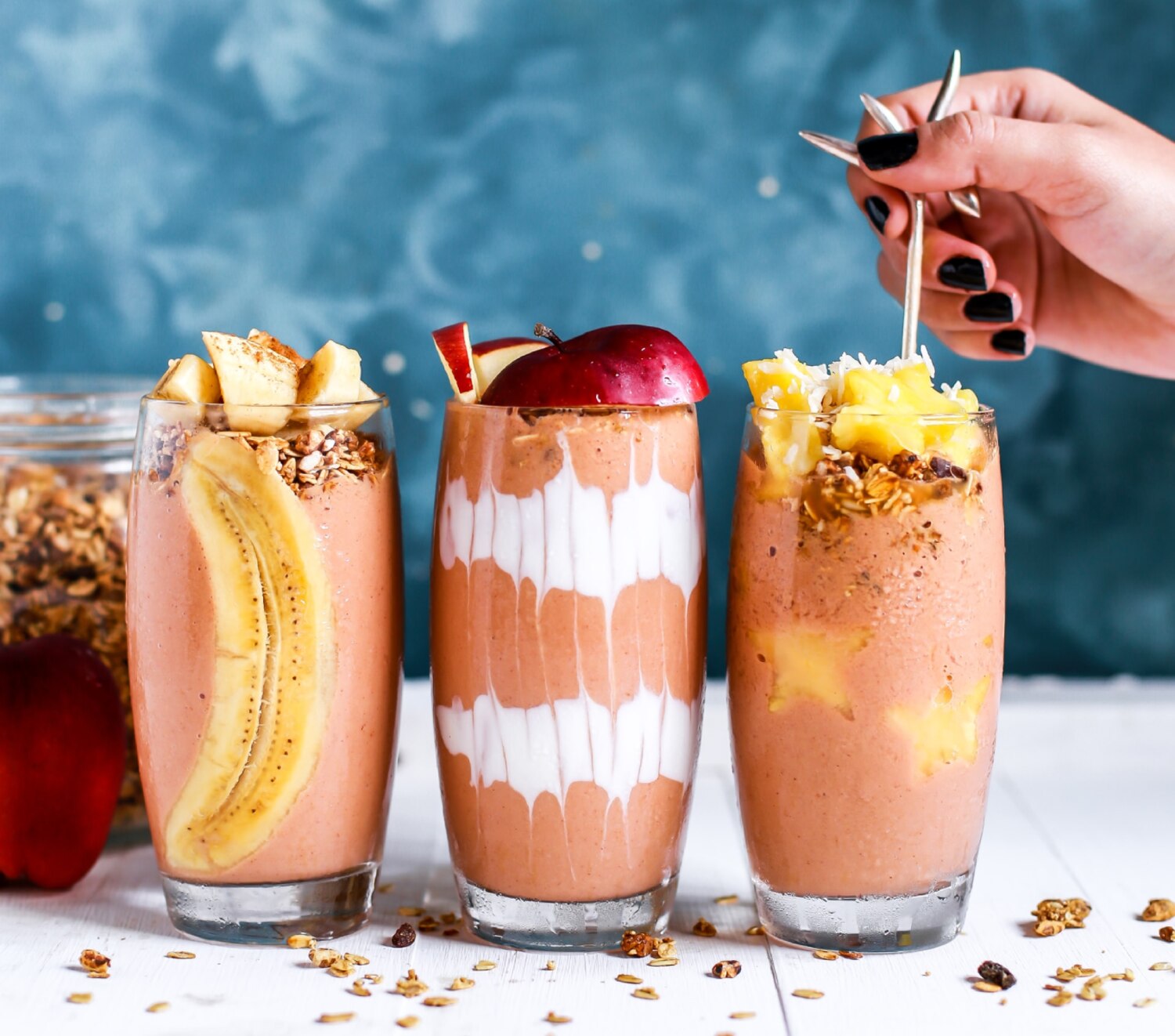 Strawberry Peach Smoothie | Canadian Living