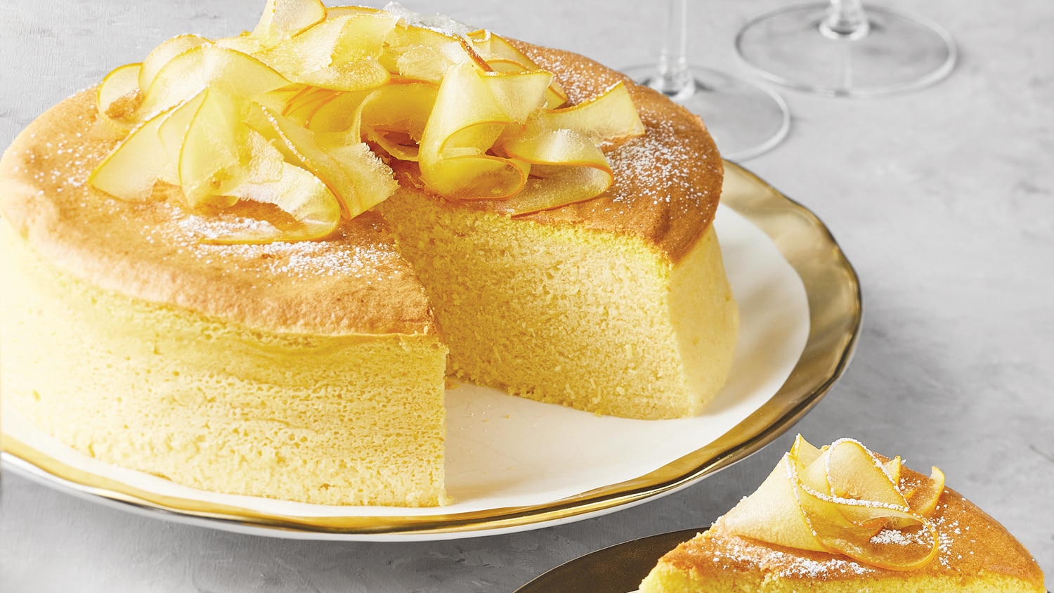 Pumpkin Japanese Cheesecake | Canadian Living