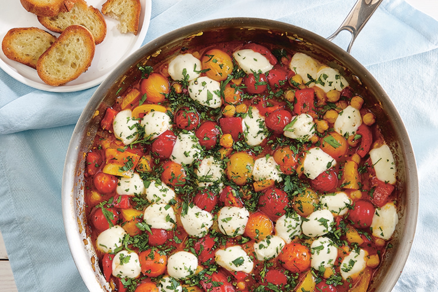 Chickpea & Bocconcini Shakshuka | Canadian Living