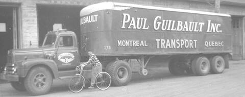Camion Paul Guilbault Inc., 1958.