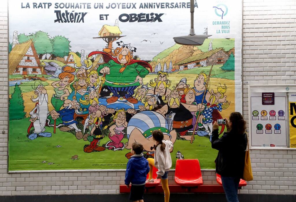 D&eacute;couverte d'une &eacute;bauche d'histoire d'Ast&eacute;rix non achev&eacute;e