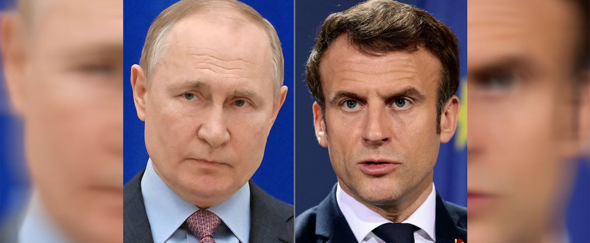 Putin tells Macron that the West should stop supplying arms to Ukraine Putin tells Macron that the West should stop supplying arms to Ukraine