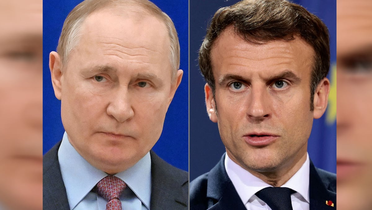 Poutine dit à Macron que l'Occident doit cesser de fournir des armes à l'Ukraine