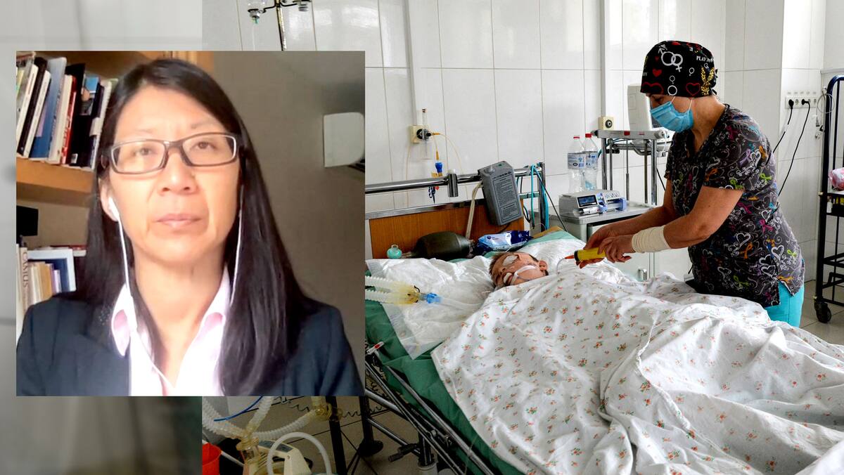 Dre Liu décrit les blessures effroyables des civils en Ukraine