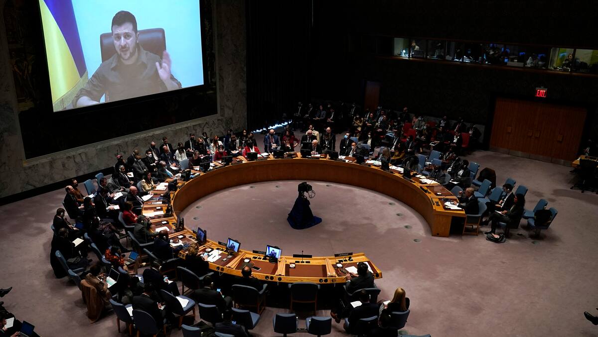 Ukraine : Zelensky devant l’ONU après l’onde de choc de Boutcha