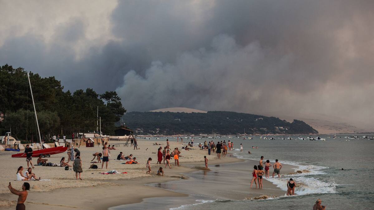 EN IMAGES | Feux destructeurs et canicule dramatique en Europe
