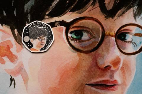 Harry Potter on UK coins