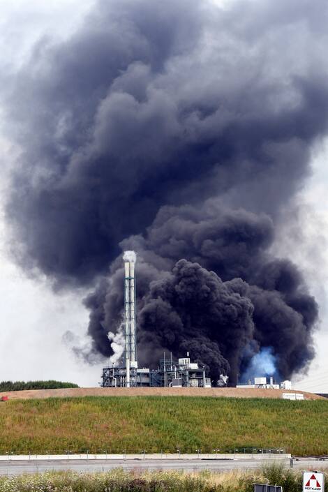 GERMANY-CHEMICALS-WASTE-EXPLOSION GERMANY-CHEMICALS-WASTE-EXPLOSION