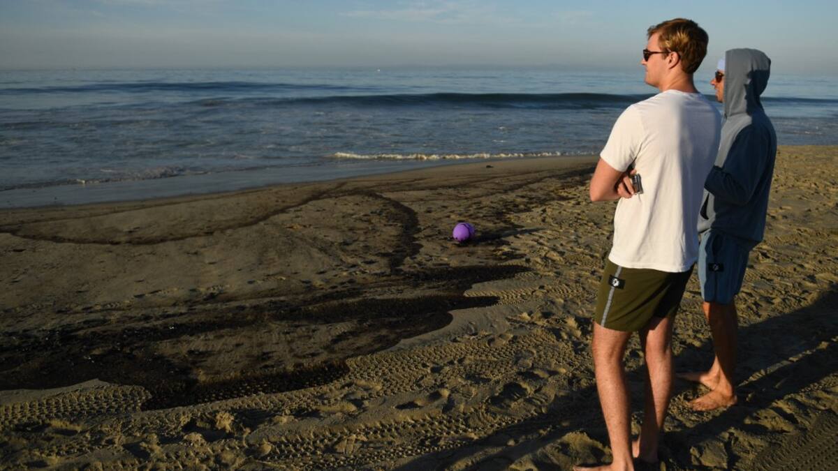 Le sud de la Californie touché par une marée noire