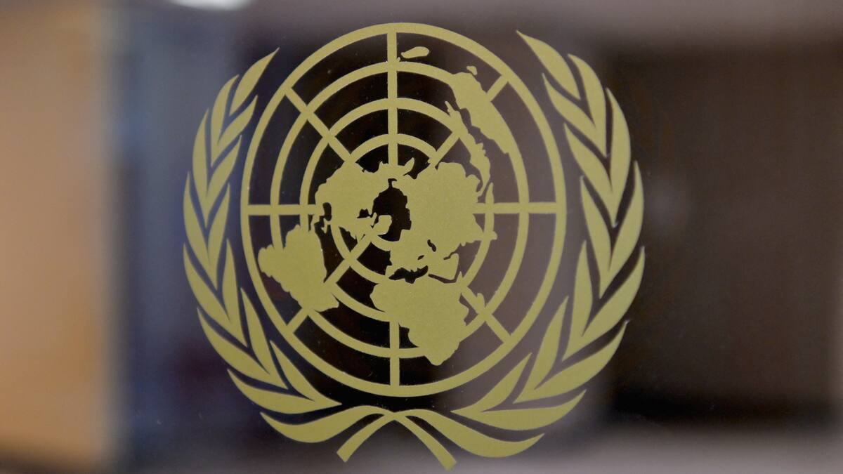 L'ONU bouclée: un homme armé à l'extérieur