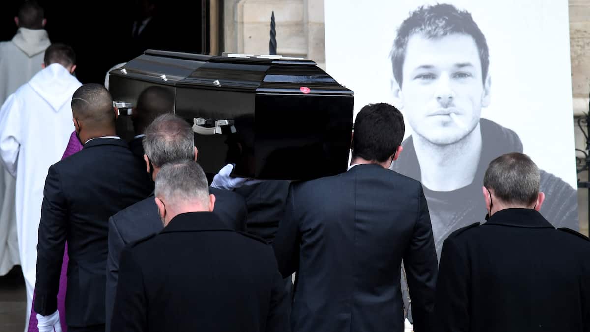 Dernier hommage à l'acteur français Gaspard Ulliel