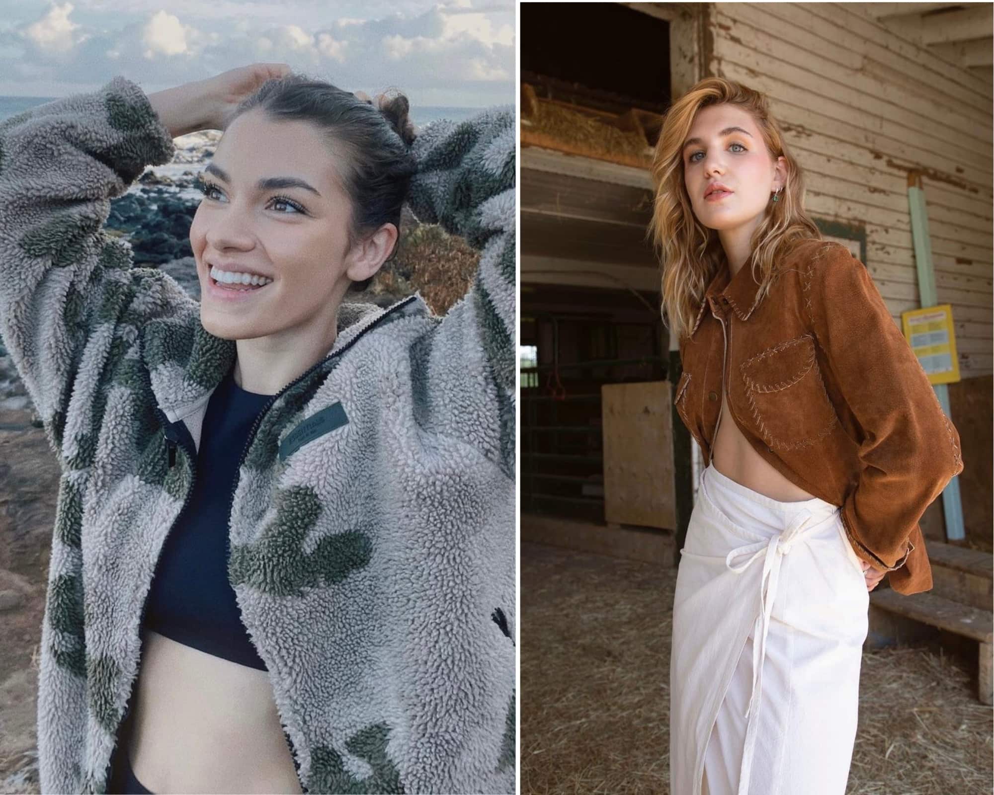 Livia Martin et Sophie Nélisse vendent leur linge
