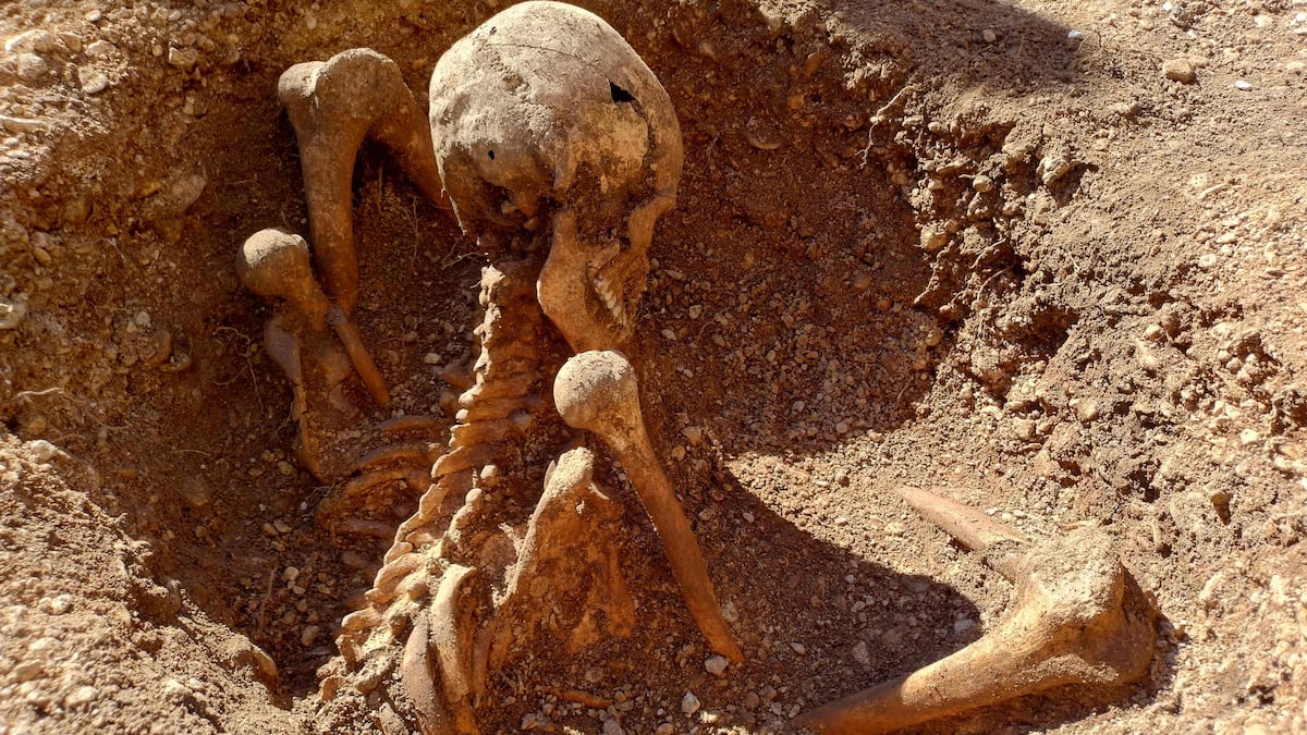 Sur les traces des mystérieux Gaulois enterrés assis en France