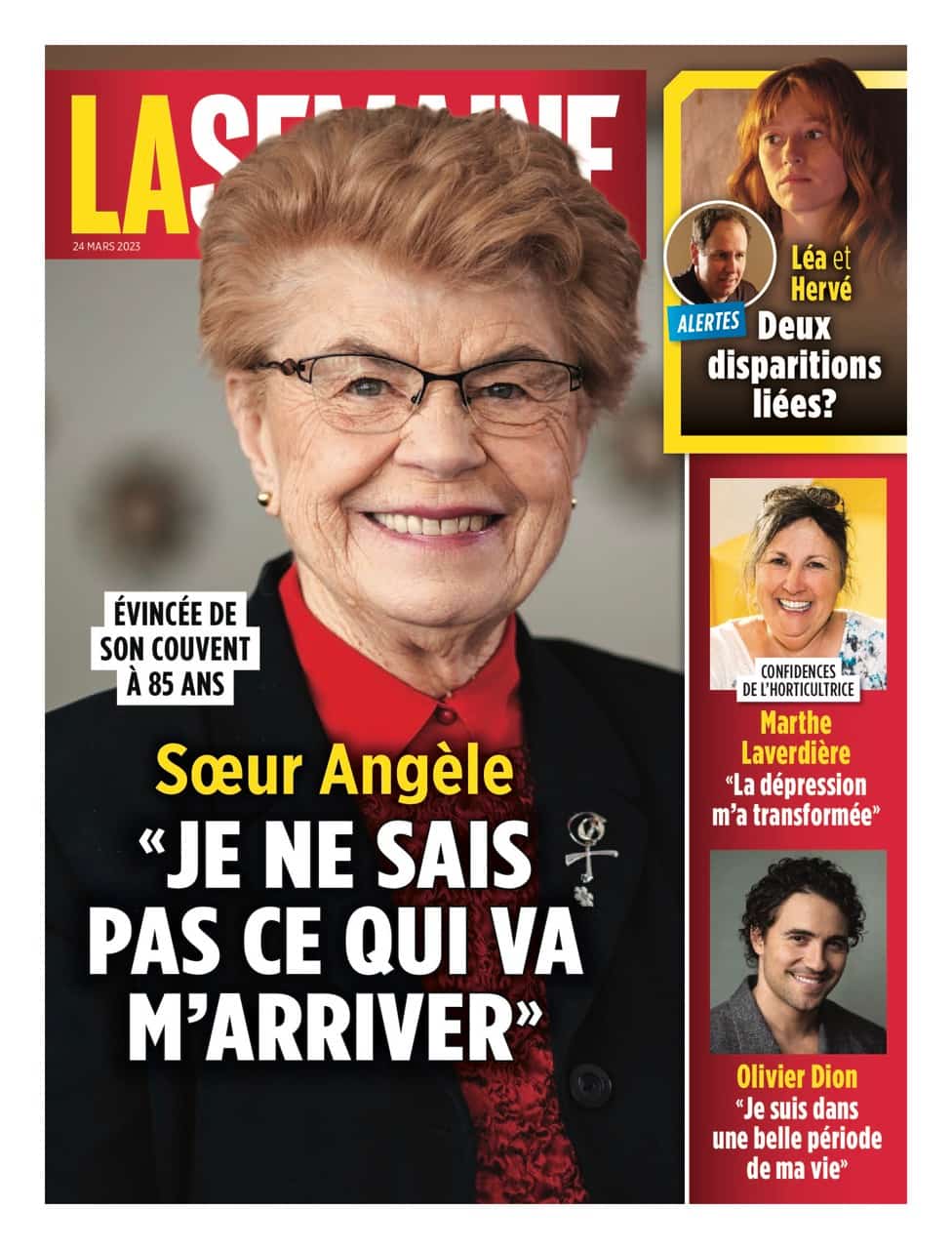 Image principale de l'article Le jour où Sœur Angèle est évincée