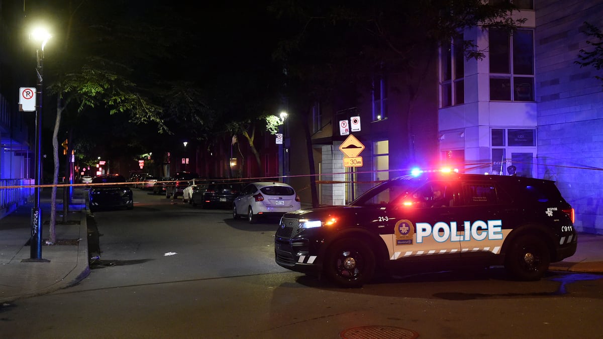 Agression armée: un quinquagénaire poignardé au centre-ville de Montréal