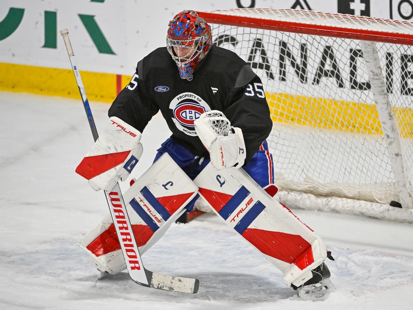 Samuel Montembeault évoque ses souvenirs de hockey dans la municipalité de Saint-Boniface