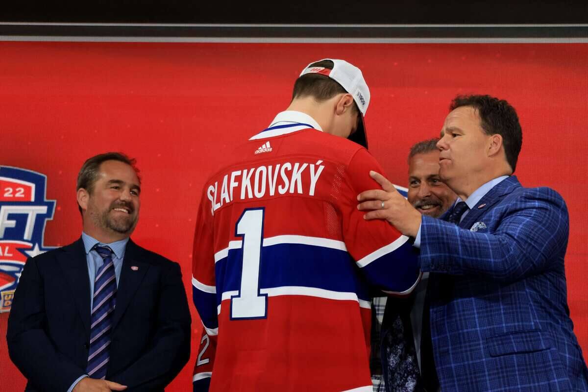 Et si c'&eacute;tait &agrave; refaire, Juraj Slafkovsky serait-il encore le tout premier choix du rep&ecirc;chage de 2022?