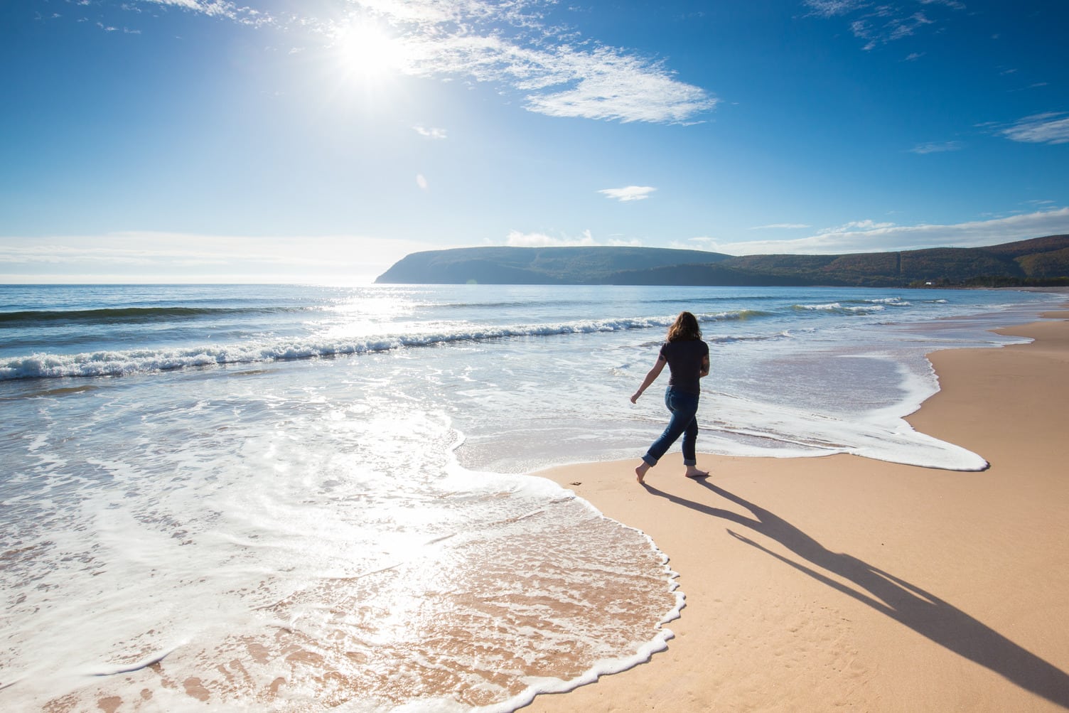 Plage d’Ingonish, parc national des Hautes-Terres-du-Cap-Breton