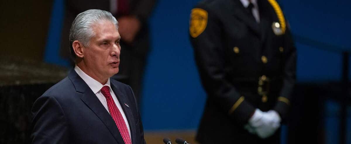 The Cuban president accuses the United States of “suffocating” the island The Cuban president accuses the United States of “suffocating” the island