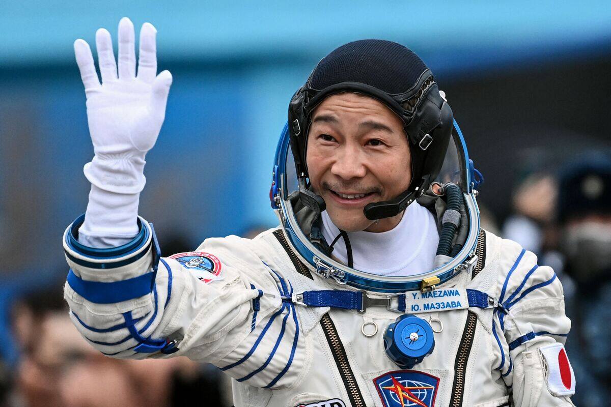 Un milliardaire japonais arrive &agrave; l'ISS &agrave; bord d'une capsule russe