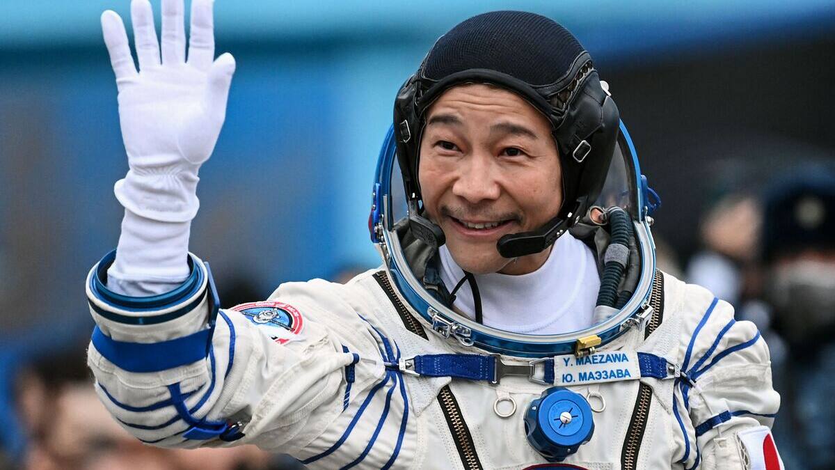 Un milliardaire japonais arrive à l'ISS à bord d'une capsule russe