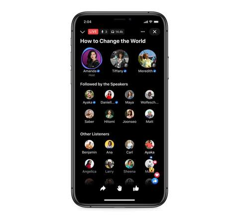 Con Live Audio Rooms, Facebook lanza una versión rival de Clubhouse