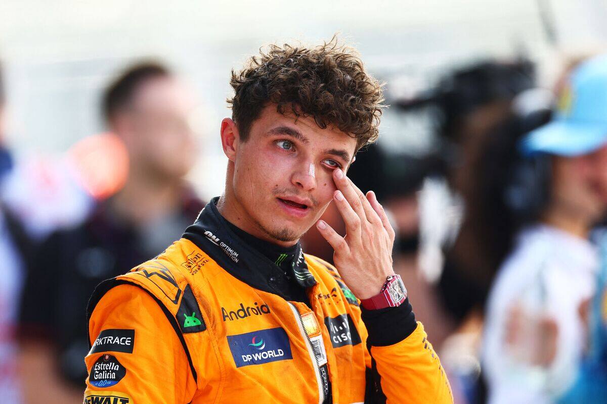 Lando Norris burla al maestro Max Verstappen en el Gran Premio de Miami