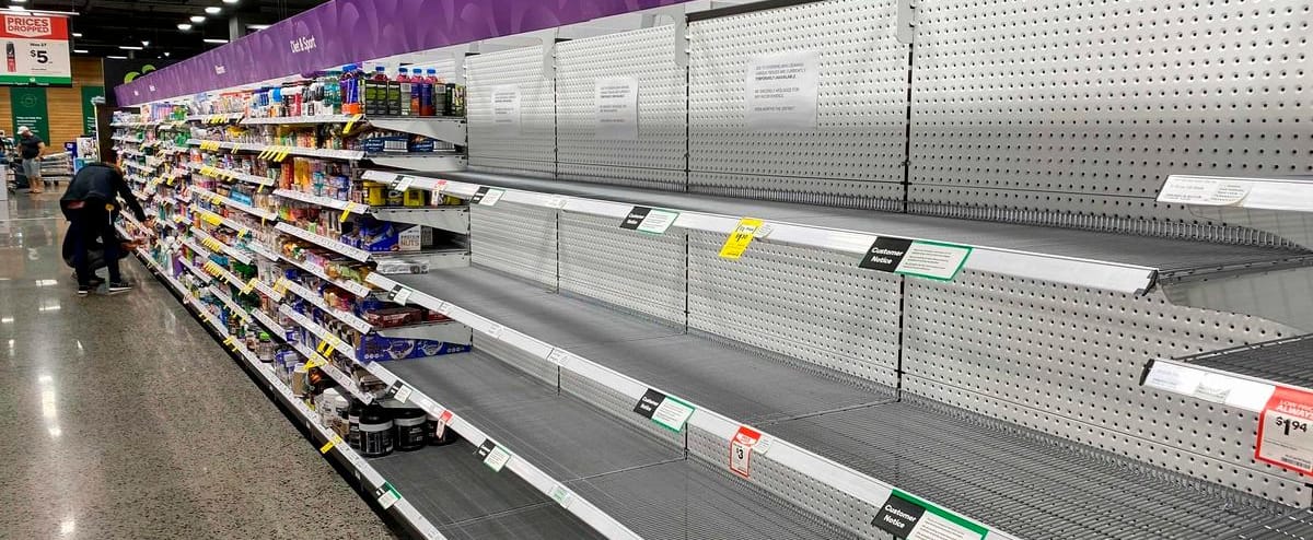 Gratuit Images Par Peur Du Coronavirus C Est La Folie Dans Des Supermarches De le plus cool salutations