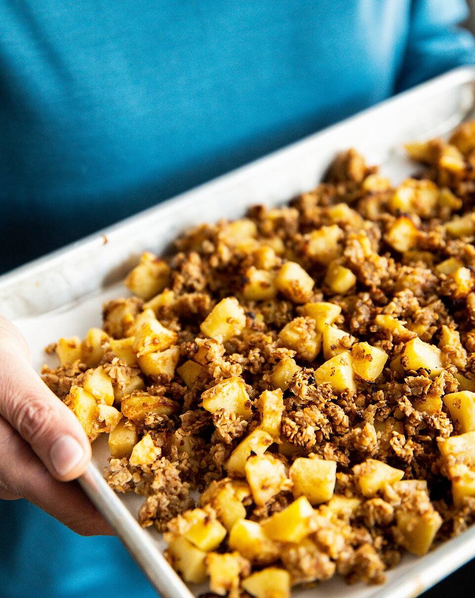 La parfaite croustade aux pommes (que vous n&rsquo;avez m&ecirc;me pas besoin d&rsquo;&eacute;plucher!)