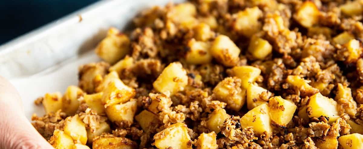 La parfaite croustade aux pommes (que vous n’avez même pas besoin d’éplucher!)