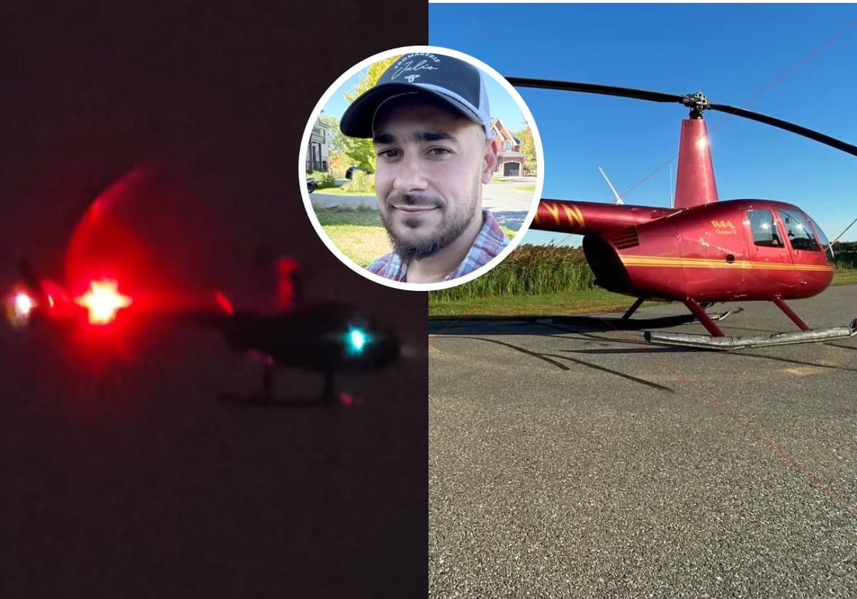 Nombreux antécédents judiciaires: un pilote d’hélicoptère sème la terreur à Saint-Jean-sur-Richelieu