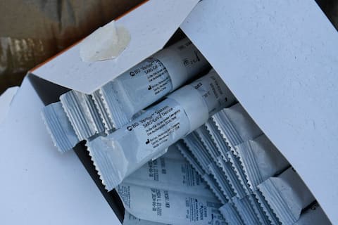 Fotos | Explosión de saqueo de vagones de carga en Los Ángeles