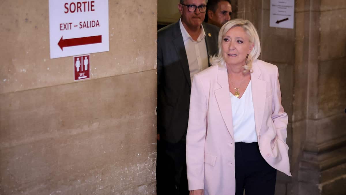 Sentenced to one year in prison under an electronic bracelet, Marine Le Pen will be a candidate in the presidential election Sentenced to one year in prison under an electronic bracelet, Marine Le Pen will be a candidate in the presidential election