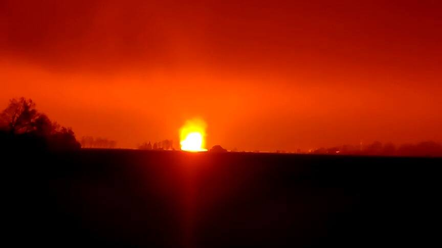 explosion gaz Lituanie.