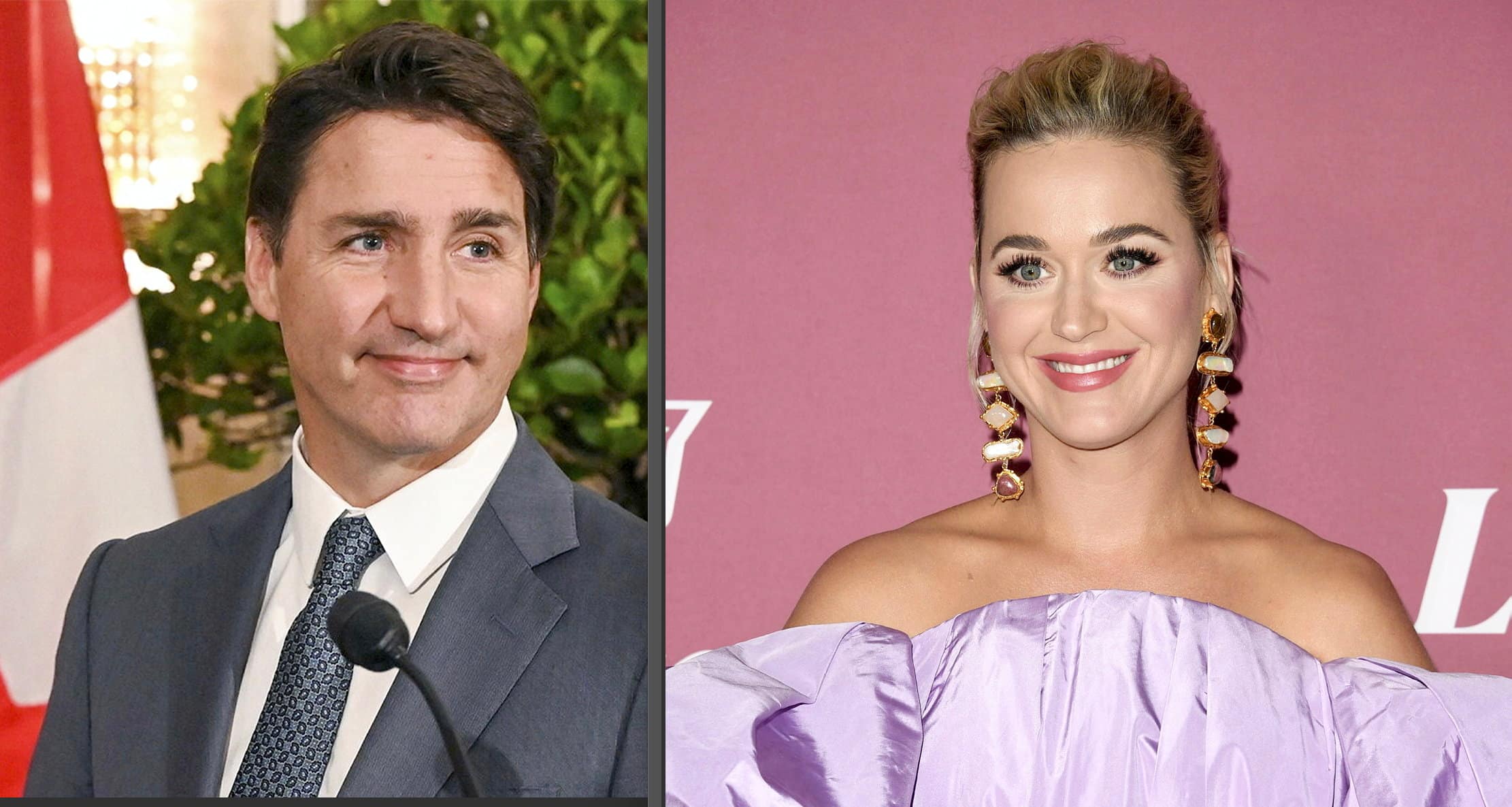 Justin Trudeau et Katy Perry aper&ccedil;us en train de s&rsquo;embrasser en Californie