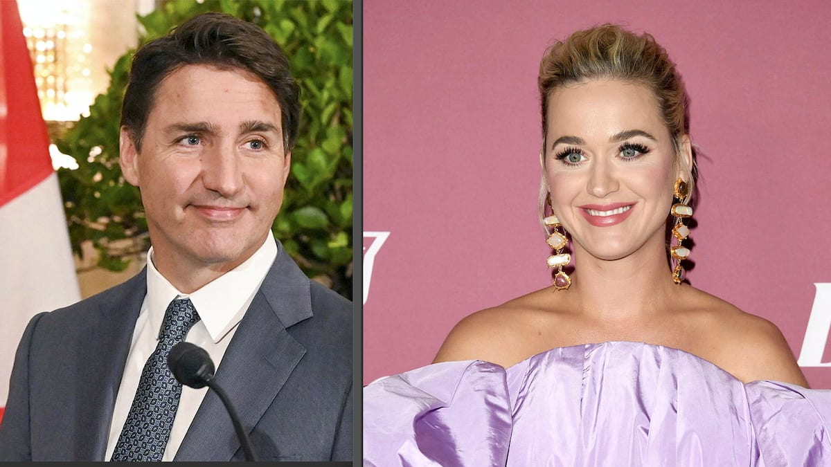 Justin Trudeau et Katy Perry aperçus en train de s’embrasser en Californie