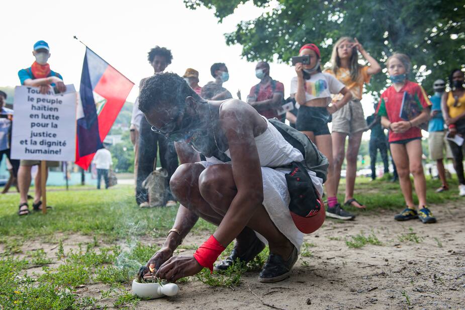 Image principale de l'article Une vigile en soutien au peuple haïtien