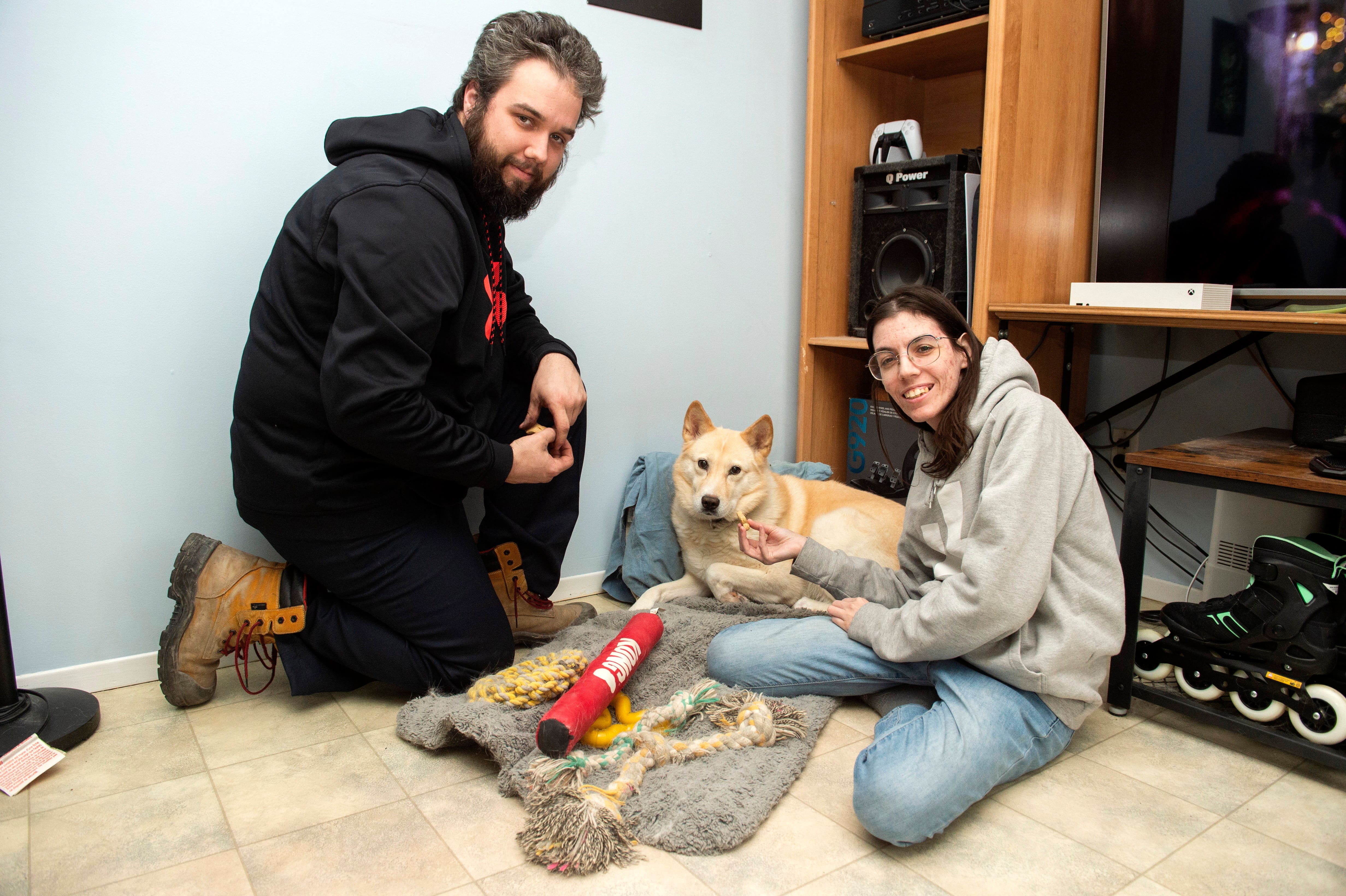 Cette chienne sauvée par une famille québécoise devait finir dans une assiette en Corée du Sud