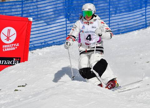 Justine Dufour-Lapointe happy to finally have sore feet