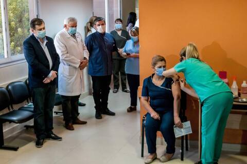 Argentina inicia campaña de vacunación COVID-19 con el ruso Sputnik V.