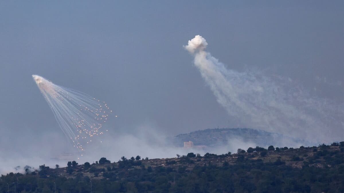 Pluie de roquettes en provenance du Liban sur le nord d'Israël