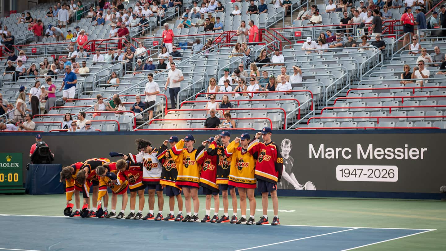 Hommage à Marc Messier: l'acteur était un «joueur élégant» de tennis