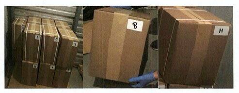 Durante las búsquedas dirigidas a la organización en la que Media Kong Ly estuvo involucrado, en mayo de 2022, la policía descubrió almacenes, como este en Chambly.