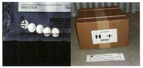 Durante las búsquedas dirigidas a la organización en la que Media Kong Ly estuvo involucrado, en mayo de 2022, la policía descubrió almacenes, como este en Chambly.